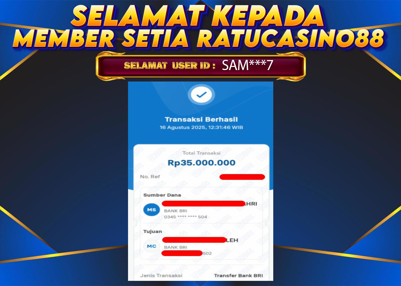 WITHDRAWAL MEMBER 31