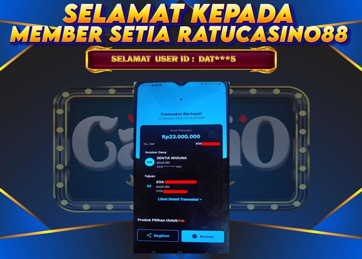 WITHDRAWAL MEMBER 98