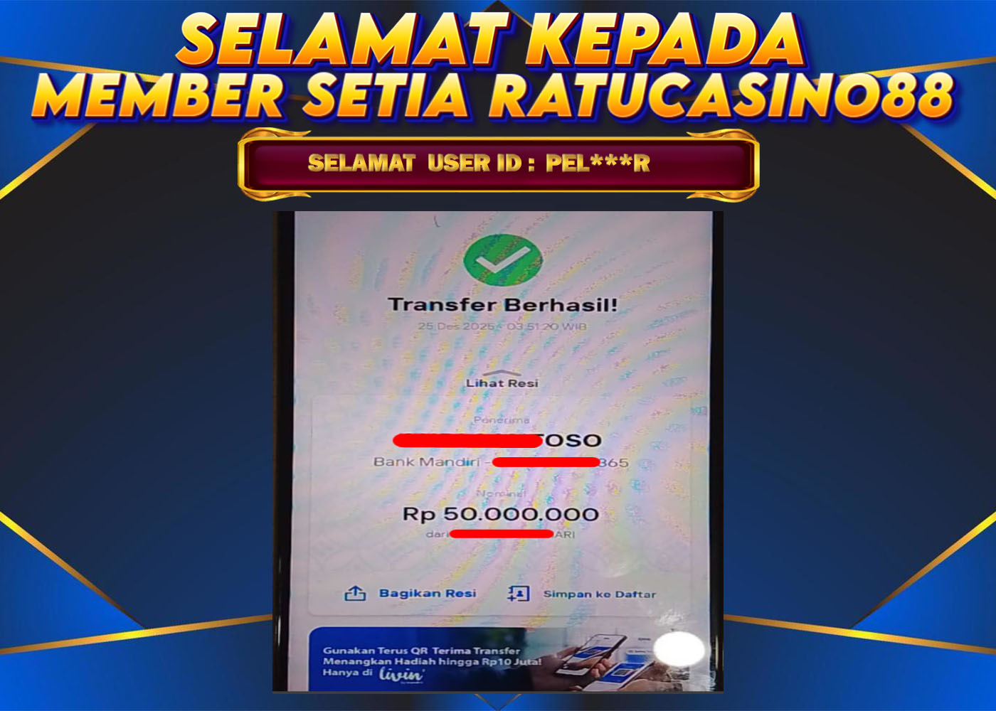 WITHDRAWAL MEMBER 172